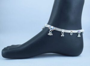 Silver Charms Silver Anklet