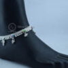 Traditional Salem Fancy Silver Anklets
